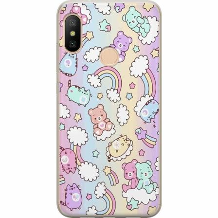 Xiaomi Redmi 6 Pro Genomskinligt Skal Kawaii
