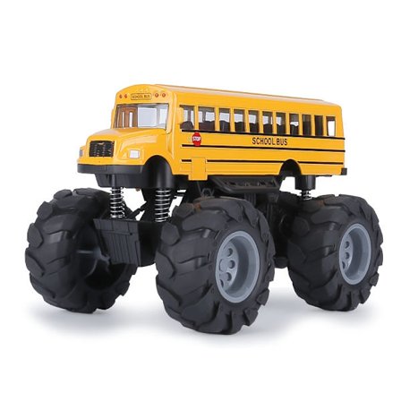 Tilbagetræks Legeskolebus i Legeringsmetal - Perfekt Gave til Drenge & Piger 3+ år, Ideel til Halloween & Jul