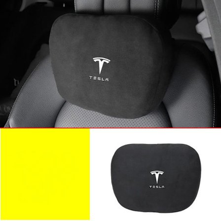 Passer til Tesla MODEL3/MODELY/MODELX nakkestøtte korsryggstøtte - Tesla [Gentleman Black] nakkestøtte/1