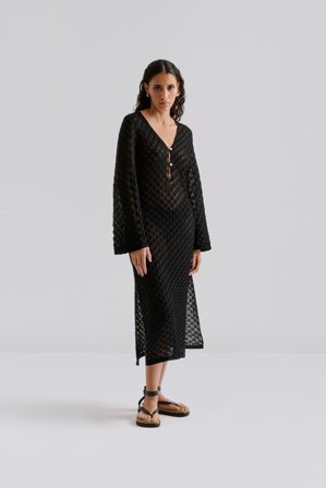 Malina - Sylvie kaftan - XL - Black