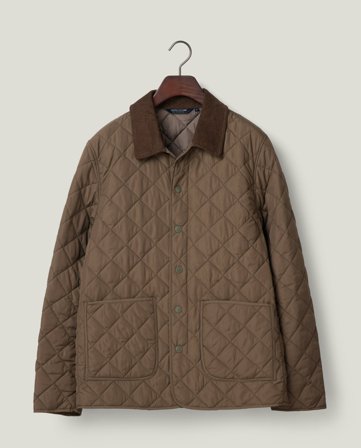 Lexington Klassische gesteppte Jacke, grün