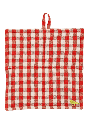 A World of Craft MARIA Grytlapp Kökstextil Röd 21X21 CM