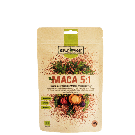 Rawpowder Ekologiskt Maca Koncentrat 200 g