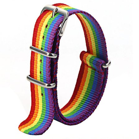 Urrem NATO rem / nylonrem 20 mm forskellige farver Gul