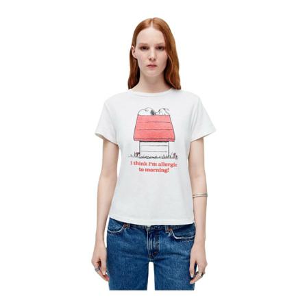Re/Done T-Shirts vit, Dam, Dam, Storlek: M