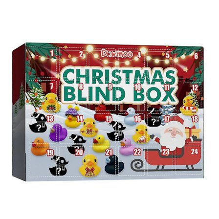 Kreativ Adventskalender Julekalender Låger 24 Styk Blind Box[YJD]