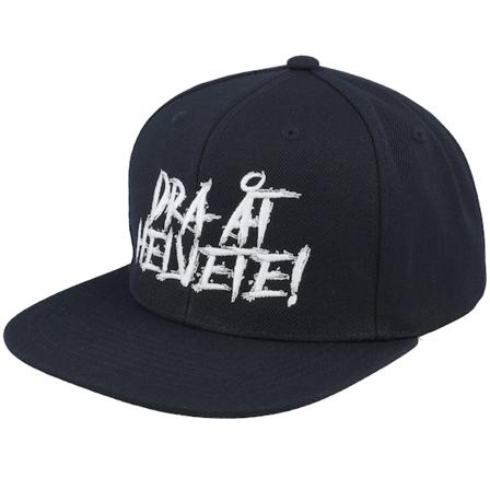 Kränkt! - Svart snapback Caps - Dra Åt Helvete! Black Snapback @ Hatstore