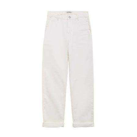 Carhartt Wip, Trousers Wit, Dames, Maat:W28,elastaan