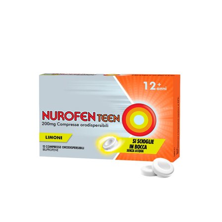 Nurofenteen 200 mg Ibuprofene Analgesico per Mal di Testa Dolori