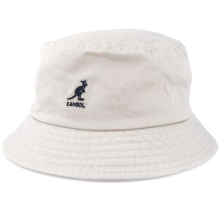 Kangol - Beige bucket Hatt - Washed Khaki Bucket @ Hatstore