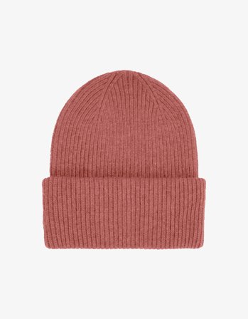 Merino Wool Hat - Rosewood Mist - One Size