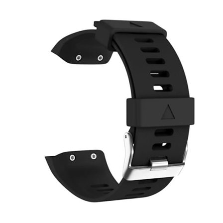 Ersättningssilikonrem till Garmin Forerunner 35 Watch-Black