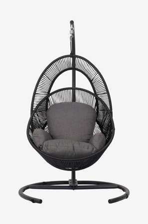 NORDFORM - HÄNGSTOL MED DYNA - Svart - Hängmattor & hängstolar - Från Homeroom