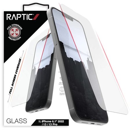 Raptic X-Doria Full Glass herdet glass for iPhone 14 Pro Max fullskjerm
