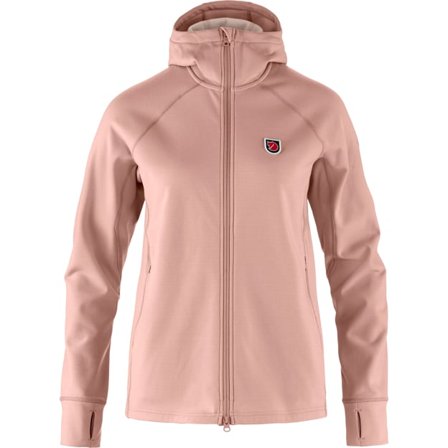 Fjällräven Expedition Fleece Hættetrøje XL - female - Chalk Rose - Fleece