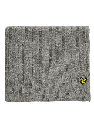 Lyle & Scott Plain Scarf Halsdukar scarves Herr Grå ONESIZE