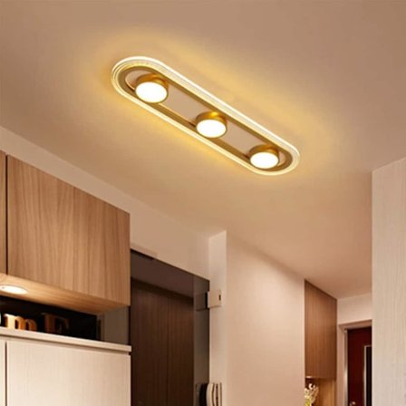 LED Taklampe 58/78cm Sirkel Design Flush Mount