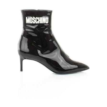 Moschino Heeled Stövlar svart, Dam, Dam, Storlek: 40 EU