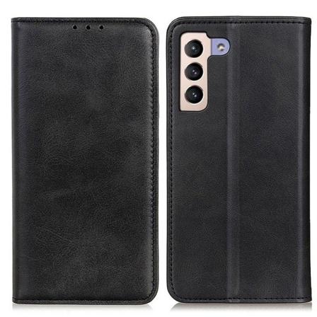 Äkta läder Samsung Galaxy S23 Plus fodral - Svart Svart