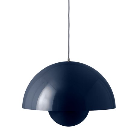 &Tradition Flowerpot VP2 taklampa 50 cm, steel blue' - 'Andtradition | Inredning > Lampor > Taklampor > Pendellampor | Bagaren och Kocken