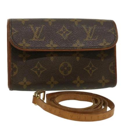 Louis Vuitton Vintage, Pre-owned Canvas louis-vuitton-bags Bruin, Dames, Maat:ONE Size