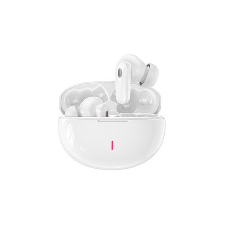 Trådlöst Bluetooth-headset Bluetooth 5.3 Inbyggd mikrofon Utmärkt ljudkvalitet Lämplig för löpning och promenader Vit YEMAESRE