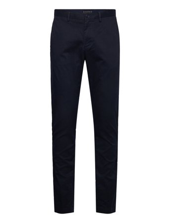 Core Bleecker 1985 Pima Cotton Bottoms Trousers Chinos Navy Tommy Hilfiger