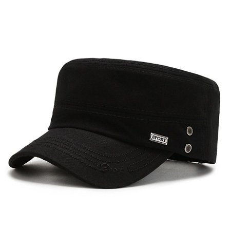 Army Hat Baseball Cap SVART