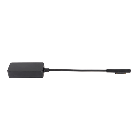 Kabel fra Surface Connect til USB-C 65W Magnetisk Antiwear PVC Laptop Opladningskabel til Surface Pro 8