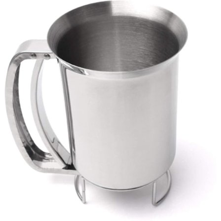 900 ml käsikäyttöinen pannukakkutaikinan annostelija, taikinan suppilo, keittiöväline