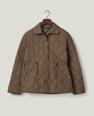 Lexington Klassisk quiltet jakke grøn