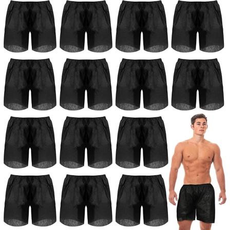 Althee herr engångsboxershorts svarta boxershorts engångsunderkläder för resor S-2xl L