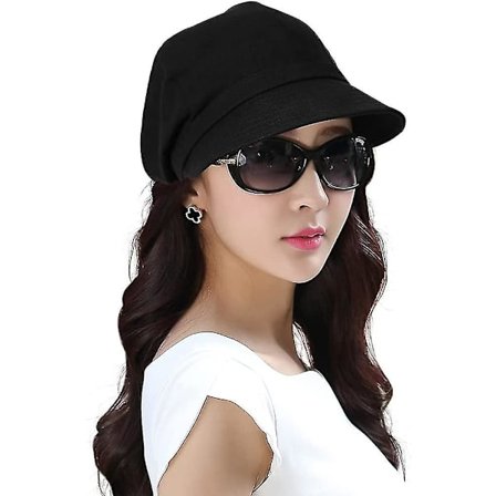 Ny damhatt sommar keps med skärm basker