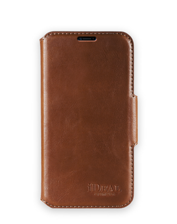 London Wallet iPhone Xs Max BrownLommebok Deksel