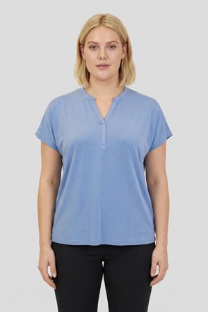 CISO - Kortærmet T-shirt - Blå - V-Hals