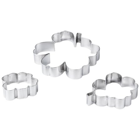 Marimekko Unikko kakformar 3-pack, rostfritt stål | Bakning > Kakbakformar > Kakform | Bagaren och Kocken