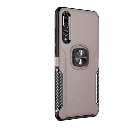 Huawei P20 Pro - Elegant Skal med Ringhållare (LEMAN)