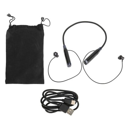 Trådløse nakkebånds-hovedtelefoner med Bluetooth 5.2, HiFi 9D-stereolyd, støjreduktion, magnetiske nakketelefoner til sport og ridning