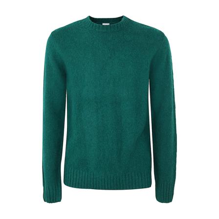 Aspesi, Round-neck Knitwear Groen, Heren, Maat:M