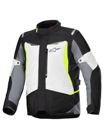 Alpinestars ST-1 Waterproof MC Jacket Ice Grey/Black/Yellow Fluo XL