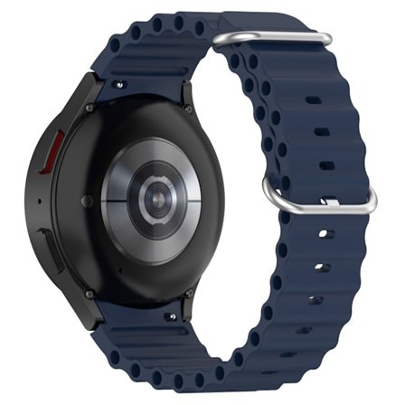 Samsung Galaxy Watch 5 / 5 Pro / 4 klockarmband i silikon - Mörkblå