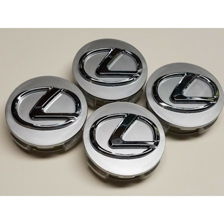 Til Lexus Hjulnavkapsel 62MM Lexus Bilhjul Center Plastikdæksel Lexus Logo-Grå (4 Pak)