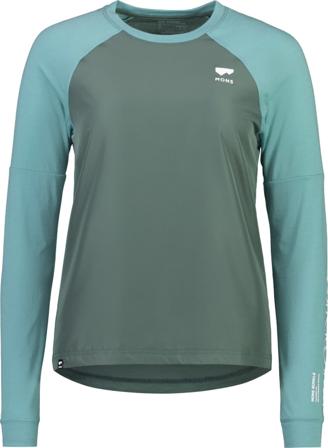 Mons Royale Women's Tarn Merino Shift Wind Jersey Women long-sleeved training tops Green L