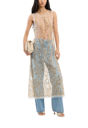 Munthe BARIKA Klänningar Dam Guld 36