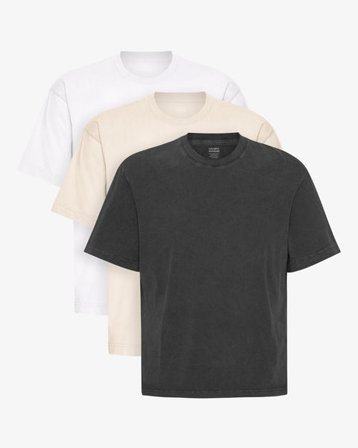 Oversized Organic Tee - Mixed 08 (3-Pack) - Male - L