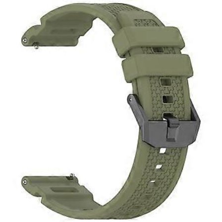 Kompatibelt för Garmin Venu X1 Klockarmband Silikon Sport Ersättningsarmband (Grön)