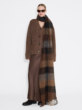 Holzweiler Fresia - Brown Check - Women's - One size