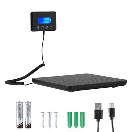 Digital vægt 200 kg-Duoku-med dobbelt præcision 0-20 kg (10 g) og 20-200 kg (100 g), holde- og tara-funktion