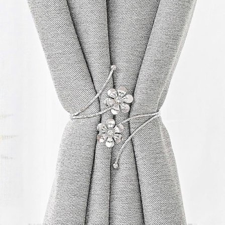 2 kpl Verhonpidikkeet Metalliset Kukkaverhosoljet Verhonpidikkeet Verhonpidikkeet Verhonpidike Klipsi Kotiin Toimistoon -Sy