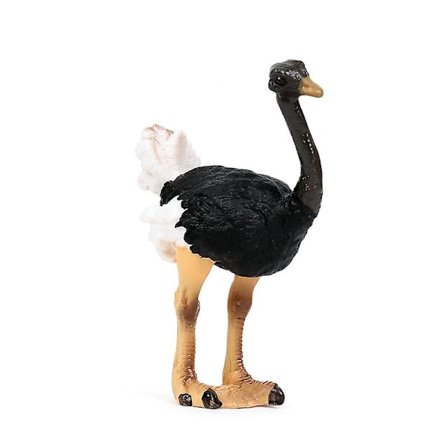 Simulerad vilddjursmodell i plast, lämplig för samling - struts